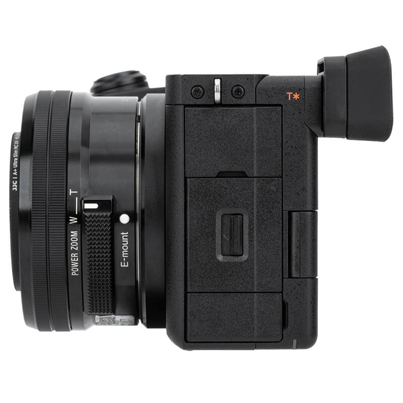 Kiwifotos Ögonmussla lång för Sony A6700