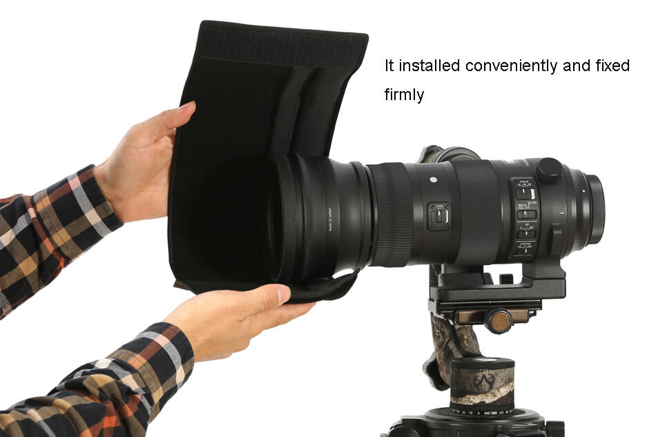 Rolanpro objektivskydd XS för Sigma 120-300mm f2.8 & Sigma 150-600mm sport