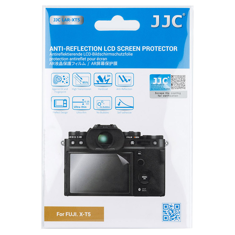 JJC Antireflekterande Skärmskydd PET för Fujifilm X-T5