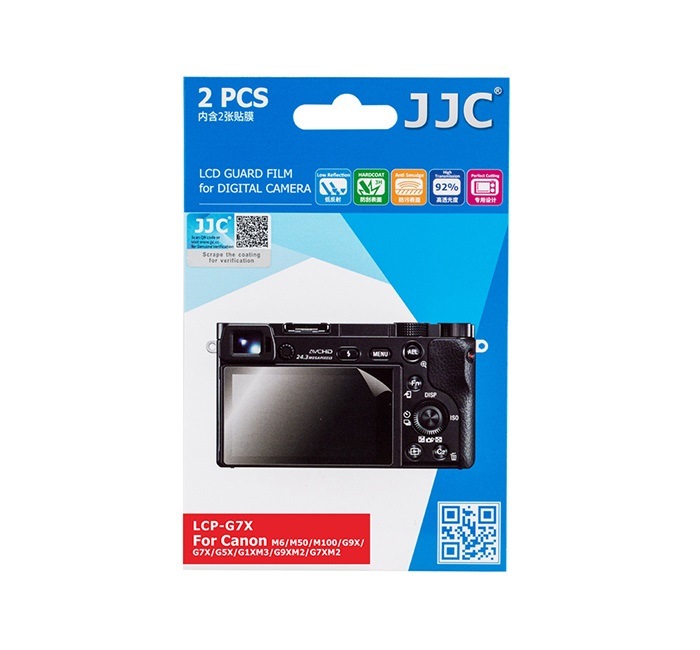 JJC Skärmskydd för Canon PowerShot G5/G7/G9/G1X