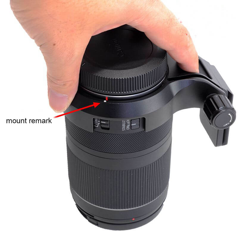 iShoot Stativfäste för Canon RF 24-240mm F4-6.3 IS USM