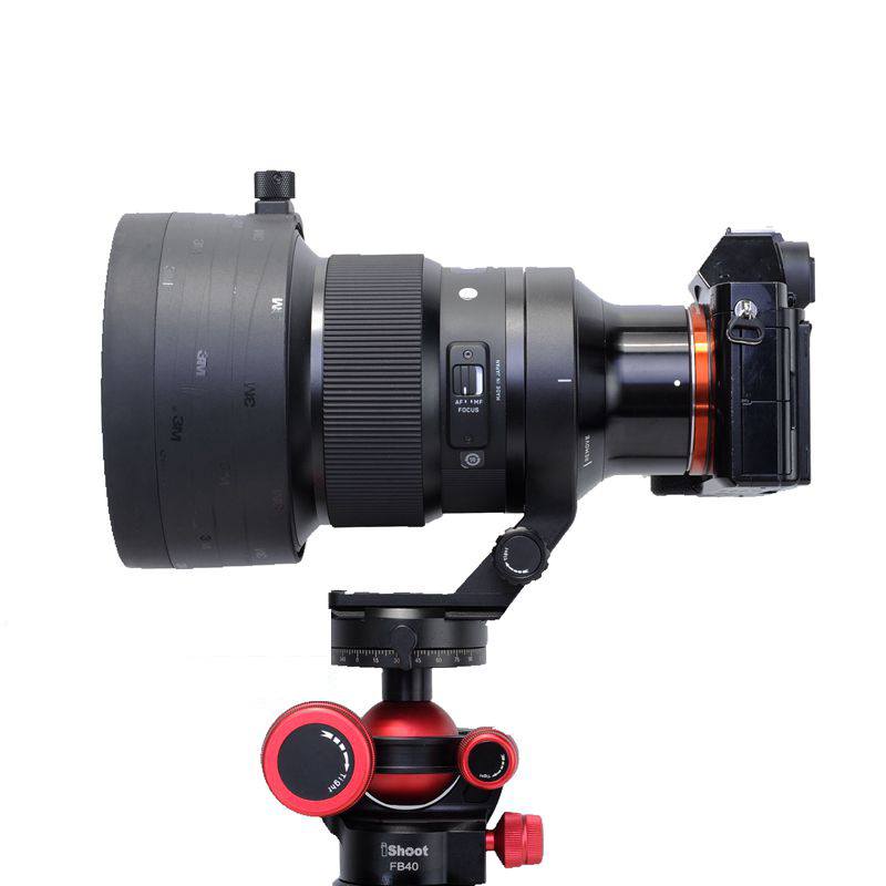 iShoot Stativfäste för Sigma 100-400mm f/5-6.3/ 105mm F1.4 DG