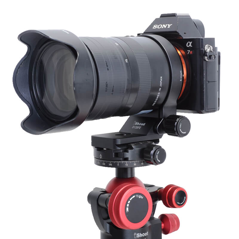 iShoot Stativfäste för Sony FE 135mm f/1.8 GM med flera
