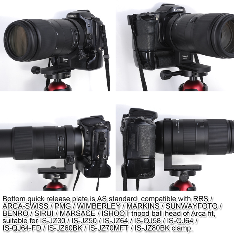iShoot Stativfäste för Tamron 100-400mm f/4.5-6.3 Di VC USD A035