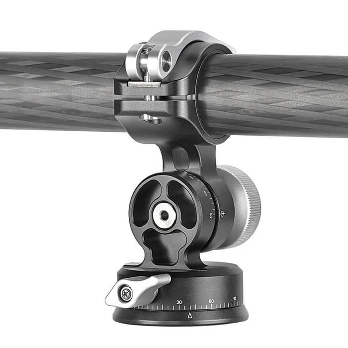 Sunwayfoto CCB-01 Mittpelare 360° roterbar av kolfiber med 2-vägshuvud