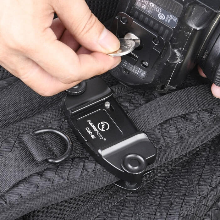 Sunwayfoto CQC-01 Kamerahölster med fäste & Arca platta