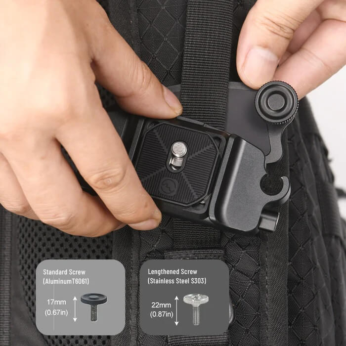 Sunwayfoto CQC-01 Kamerahölster med fäste & Arca platta