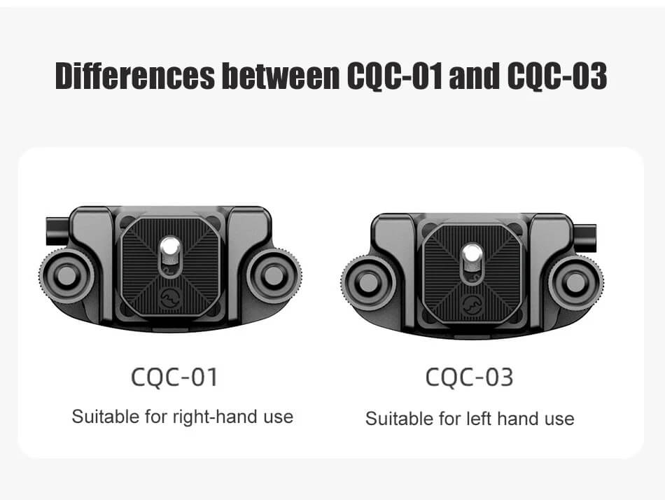 Sunwayfoto CQC-01 Kamerahölster med fäste & Arca platta