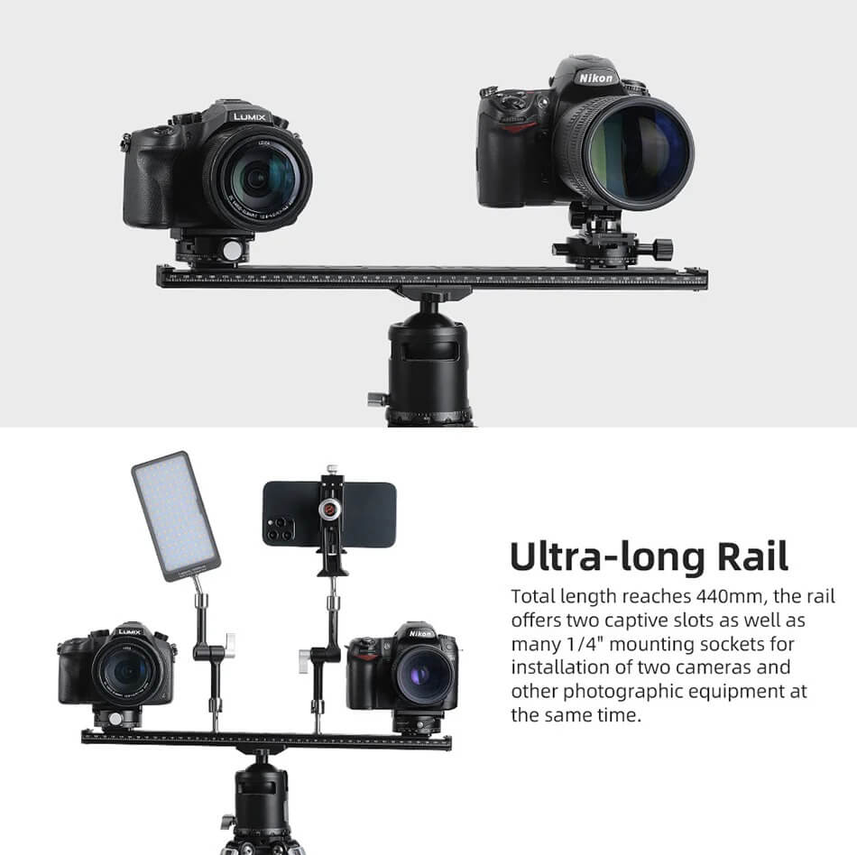 Sunwayfoto DPG-440 Skena 440mm med dovetail-spår