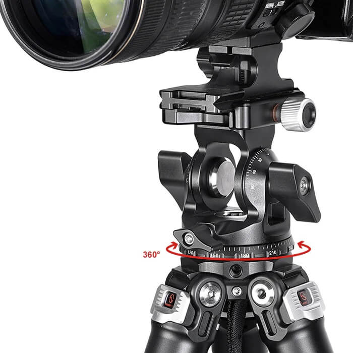 Sunwayfoto DT-03S Tilthuvud med panorama 15kg