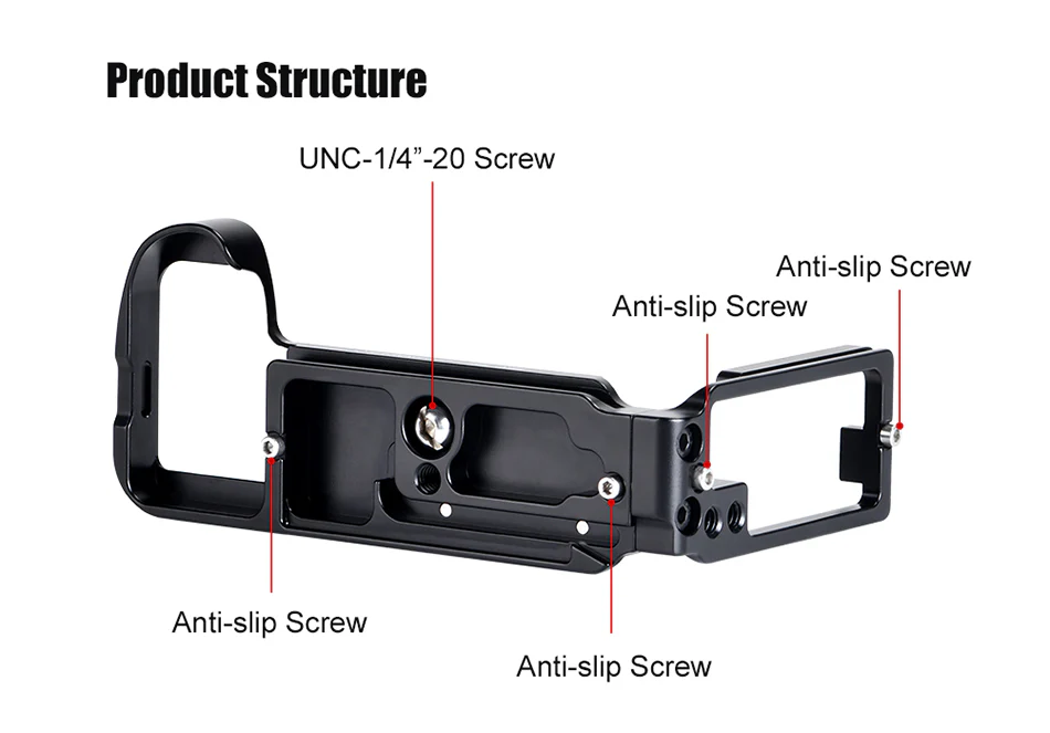 Sunwayfoto L-beslag til Sony A9 III & A1 II