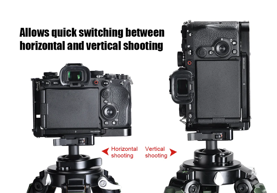 Sunwayfoto L-beslag til Sony A9 III & A1 II