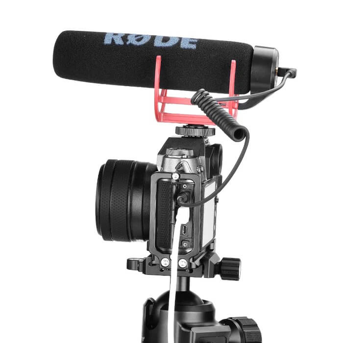 Sunwayfoto L-Bracket med handgrepp för Fujifilm X-T50