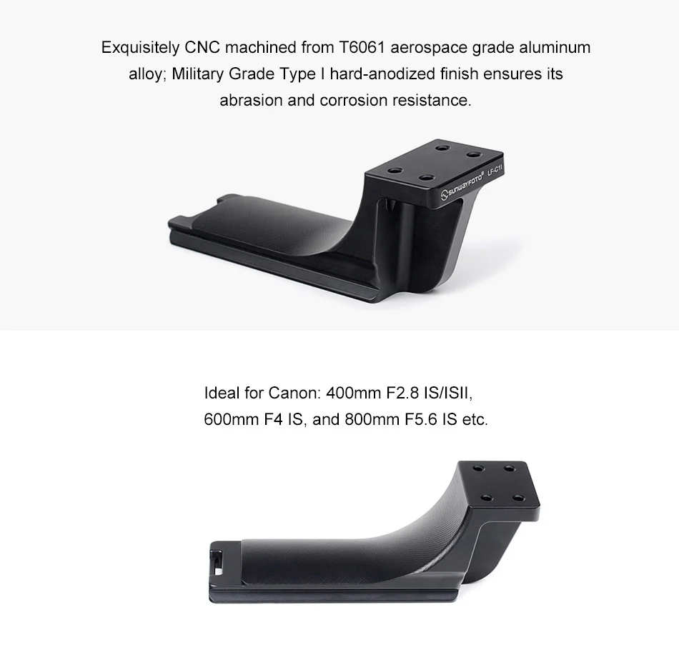 Sunwayfoto LF-C1I Stativfot för Canon 400/600/800mm-objektiv
