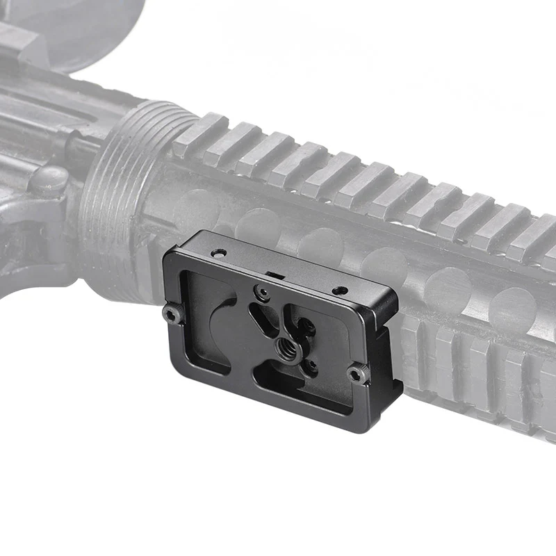 Sunwayfoto NP-60N NATO Picatinny adapter till Arca Swiss