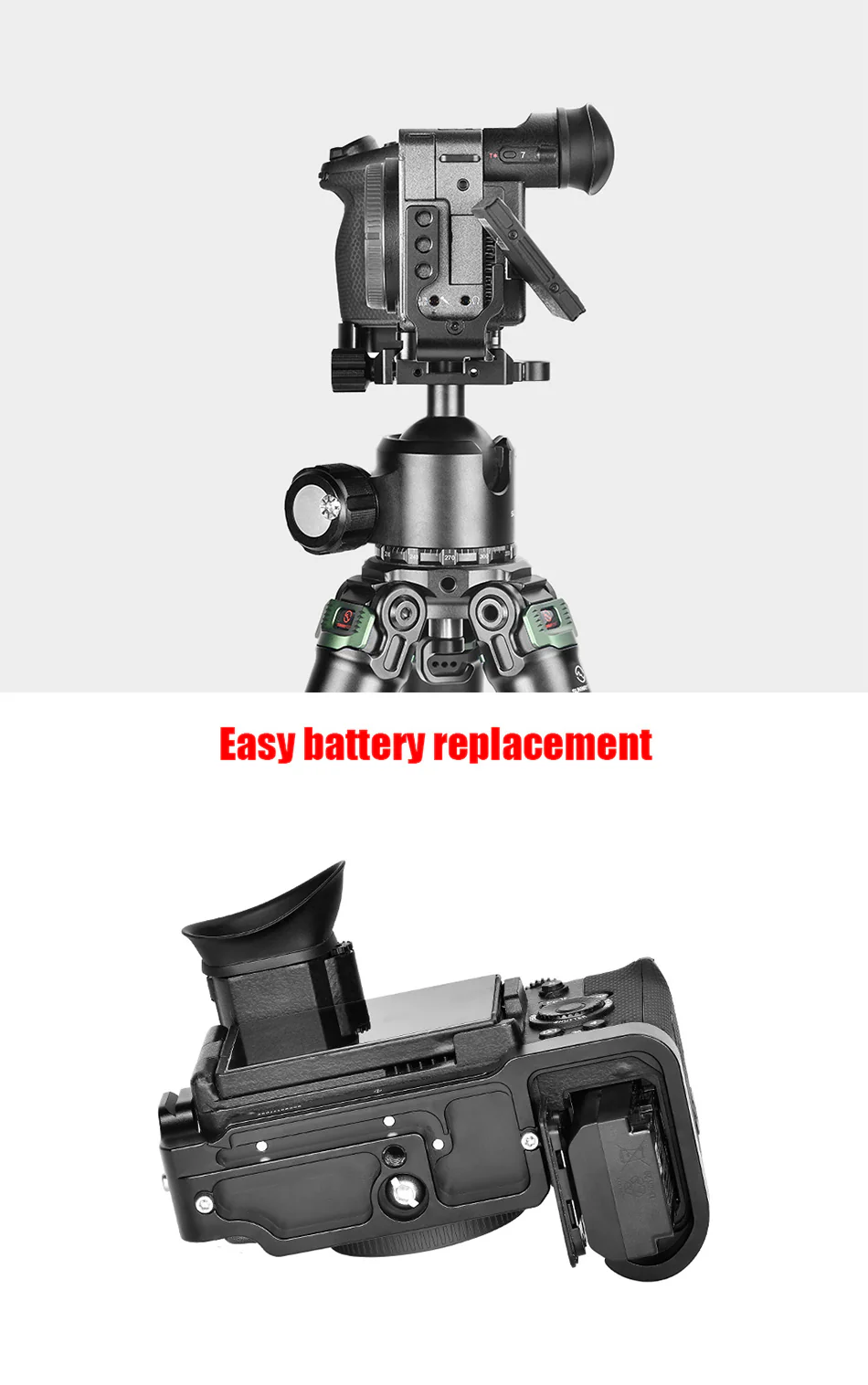 Sunwayfoto PSL-FX2 L-bracket til Sony FX2 Arca-kompatibel