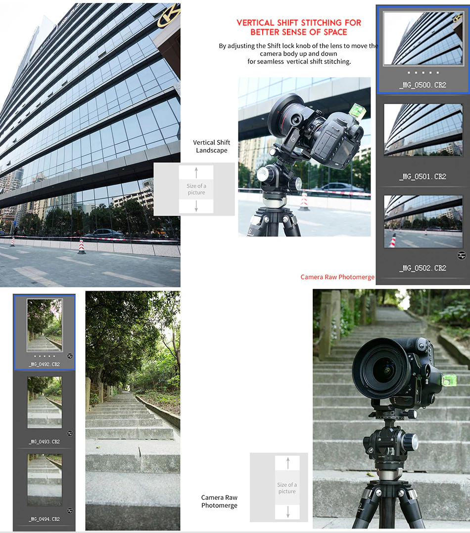 Sunwayfoto TS-E24 Fäste för Canon tilt-shift-objektiv TS-E17 TS-E24