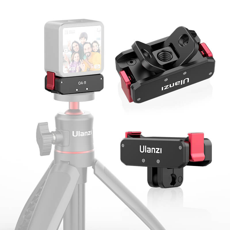 Ulanzi Folding Fingers med 1/4- gevind og magnetbeslag til Osmo Action 2/3/4