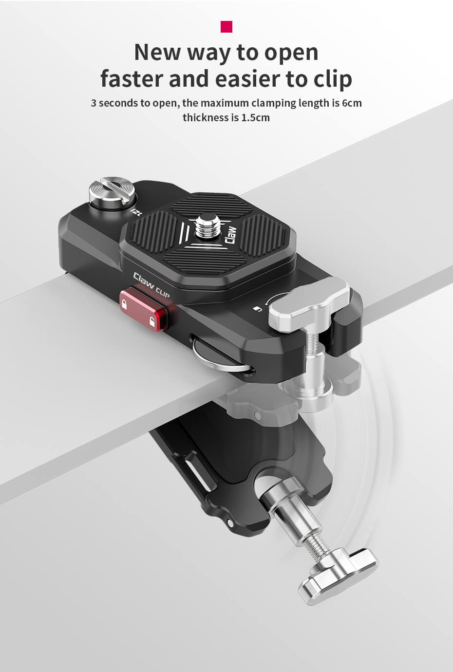 Ulanzi Kamerahölster med snabbkopplingsfäste & platta för bälte