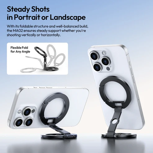 Ulanzi MA02 MagLock magnetisk mobilgreb & stativ til MagSafe