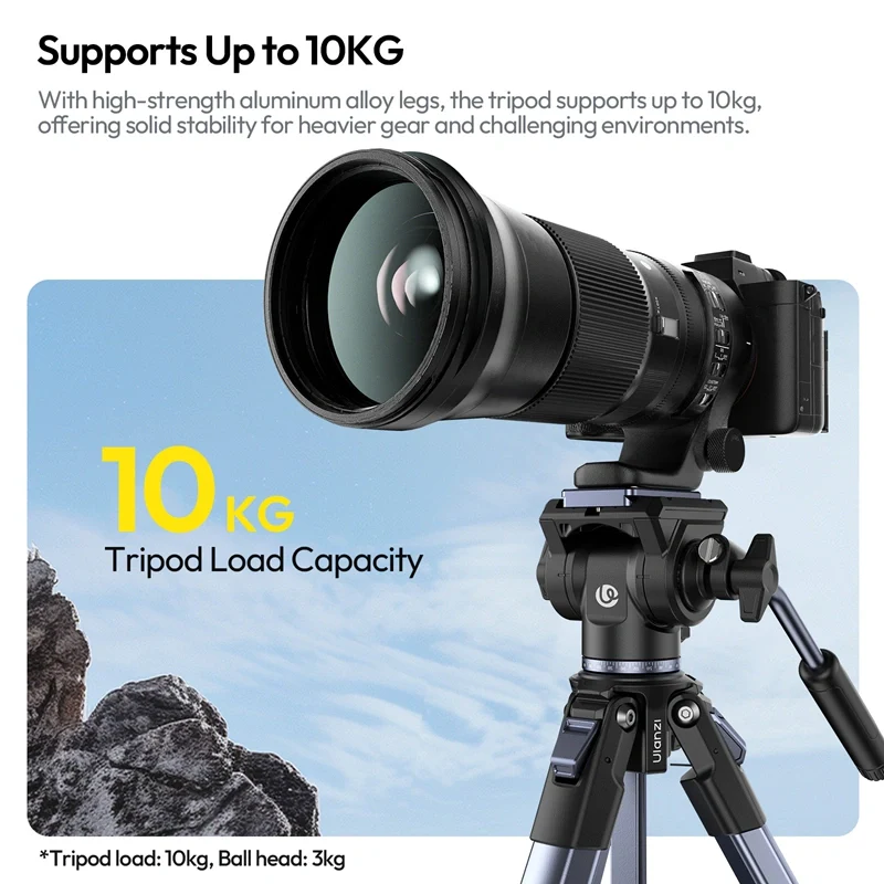 Ulanzi OMBRA VIDEO II T154 – Kompakt videostativ 10 kg