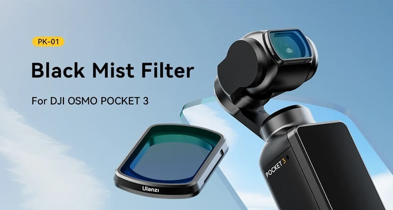 Ulanzi PK-01 Black Mist-filter til DJI Osmo Pocket 3