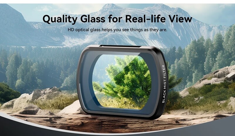 Ulanzi PK-01 Black Mist-filter til DJI Osmo Pocket 3