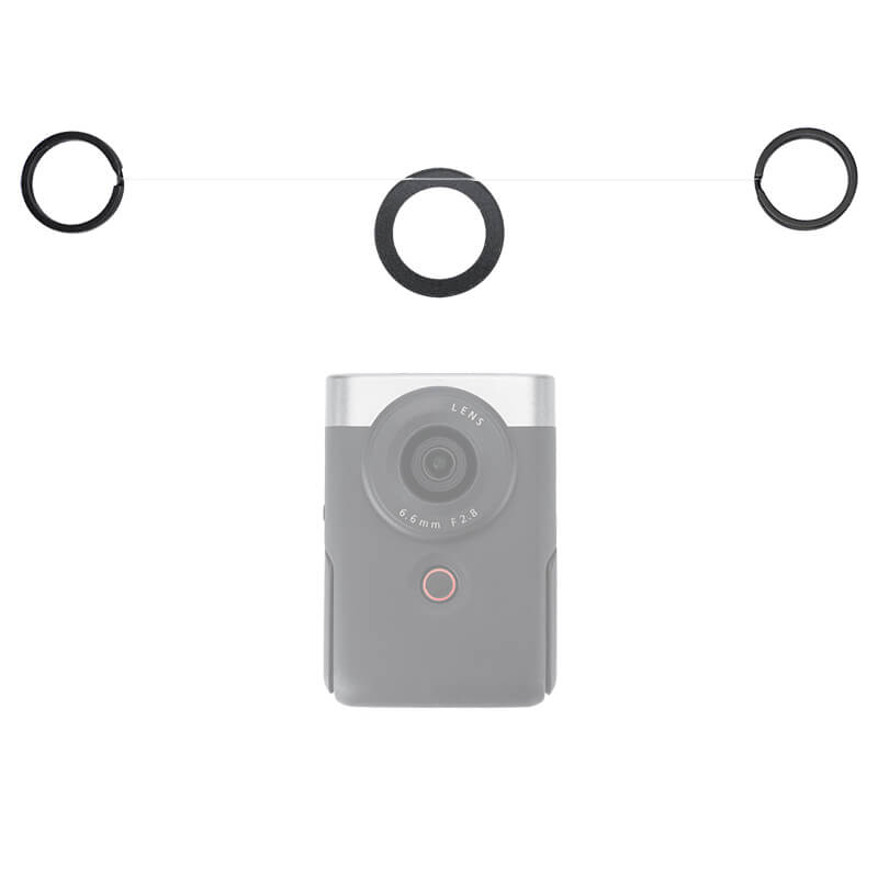 JJC L39 Slim UV-filter og objektivdæksel til Canon PowerShot V10