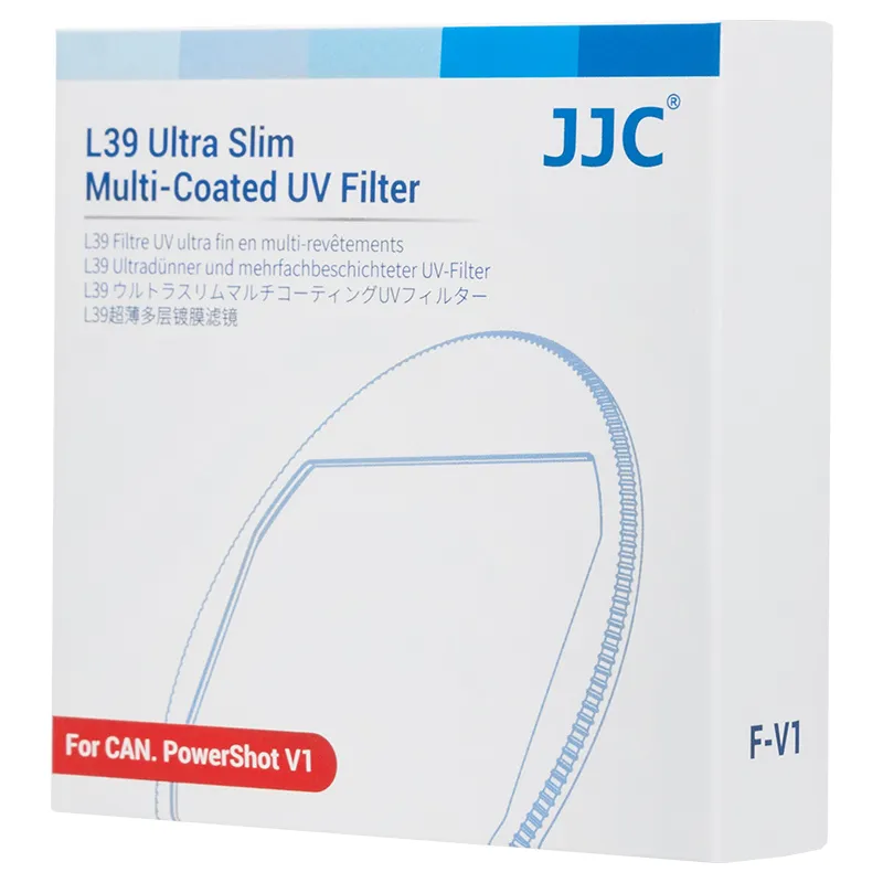 JJC UV-filter Ultra Slim til Canon PowerShot V1